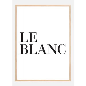Bildverkstad Le Blanc Plakat (21x29.7 Cm (A4))