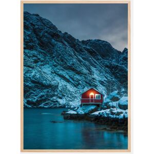 Bildverkstad Cozy Cabin Plakat (50x70 Cm)