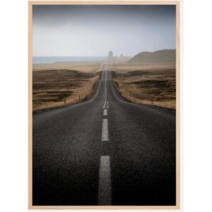 Bildverkstad Country Road Plakat (30x40 Cm)