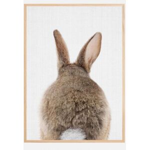 Bildverkstad Peekaboo Bunny Tail Plakat (100x140 Cm)