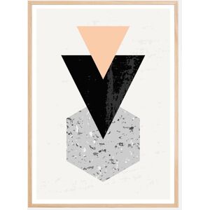 Bildverkstad Abstract Geometry Ii Plakat (21x29.7 Cm (A4))