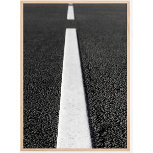 Bildverkstad Road Mark Plakat (50x70 Cm)