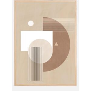 Bildverkstad Neutral Semicircles Poster No.1 Plakat (30x40 Cm)