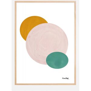 Bildverkstad Abstract Circle Plakat (40x50 Cm)