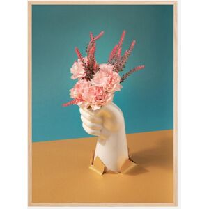 Bildverkstad The Hand-Vase Plakat (21x29.7 Cm (A4))