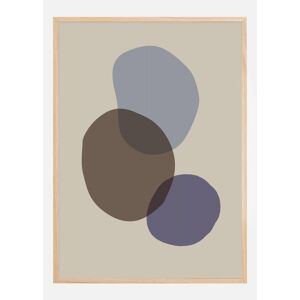 Bildverkstad Organic Shapes Plakat (50x70 Cm)