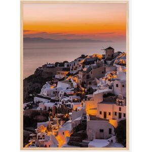 Bildverkstad Calispera Santorini Plakat (21x29.7 Cm (A4))