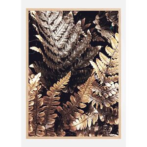 Bildverkstad Golden Leaves Plakat (50x70 Cm)