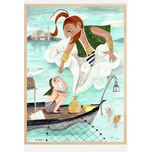 Bildverkstad The Fisherman And The Jinni Plakat (60x90 Cm)