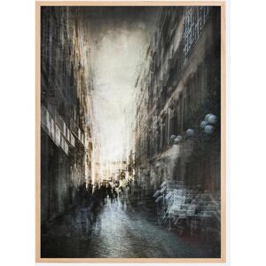 Bildverkstad Blury Street Plakat (21x29.7 Cm (A4))