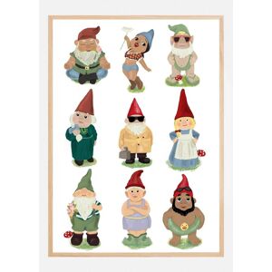 Bildverkstad Garden Gnomes Plakat (40x60 Cm)