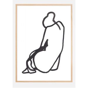 Bildverkstad Sitting Woman Ii Plakat (40x50 Cm)