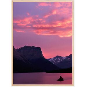 Bildverkstad Purple Night Plakat (21x29.7 Cm (A4))