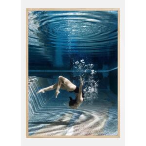 Bildverkstad Swimming Inside Plakat (21x29.7 Cm (A4))