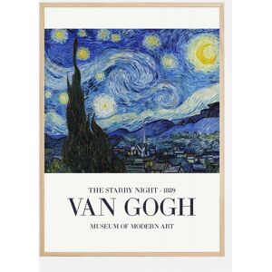 Bildverkstad Van Gogh - The Starry Night Plakat (70x100 Cm)