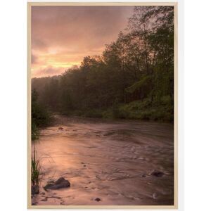 Bildverkstad Pink Lake Plakat (21x29.7 Cm (A4))