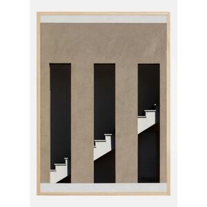 Bildverkstad Staircase Plakat (21x29.7 Cm (A4))