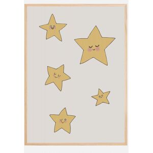 Bildverkstad Stars Plakat (21x29.7 Cm (A4))