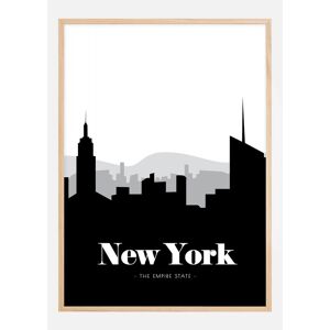 Bildverkstad New York Skyline Plakat (50x70 Cm)