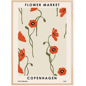 Bildverkstad Flower Market Copenhagen Plakat (70x100 Cm)