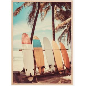 Bildverkstad Surfboards Plakat (50x70 Cm)