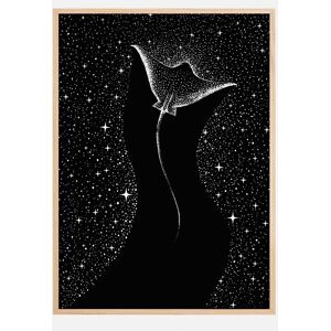 Bildverkstad Star Collector (Black Version) Plakat (21x29.7 Cm (A4))