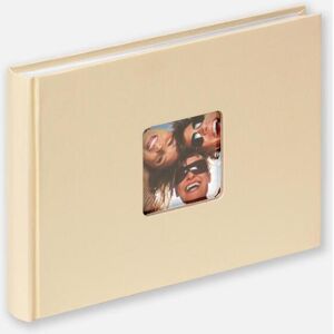 Walther Fun Album Creme - 22x16 Cm (40 Hvide Sider / 20 Blade)