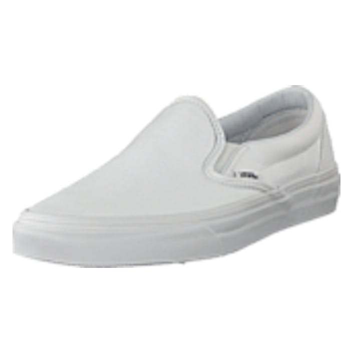 Vans U Classic Slip-on True White, Shoes, hvid, EU 42
