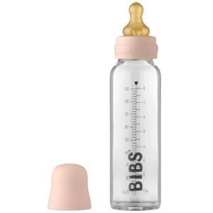 BIBS Babyflaske komplet sæt 225 ml, Blush