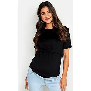 Maternity Double Layer Nursing T Shirt    Female