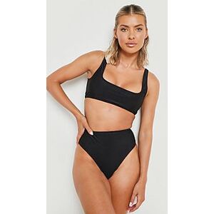 Mix & Match High Waisted Bikini Brief  black 34 Female