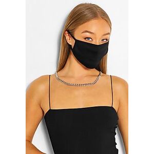 Black Fashion Face Mask    Female