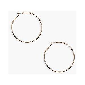 6cm Hoop Earrings  gold ONE SIZE Female