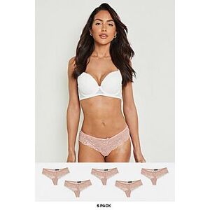 5 Pack Lace Brazilian  nude XL Female