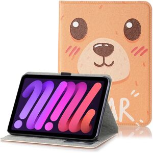 TABLETCOVERS.DK iPad Mini (2021) Cover m. Kortholder & Touch Pen Holder - 