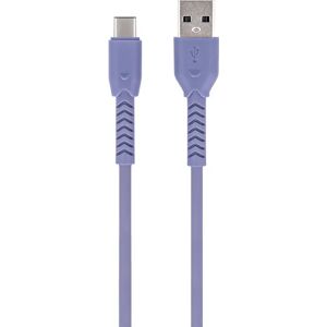 Maxlife MXUC-04 - USB-C Kabel 1 m. - Lilla