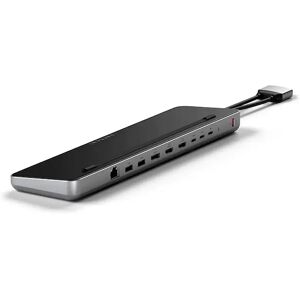 Satechi Dual Dock Stand - USB-C MultiPort Hub - Grå / Sort