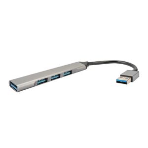 4smarts 4-in-1 Hub USB-A - Space Grey