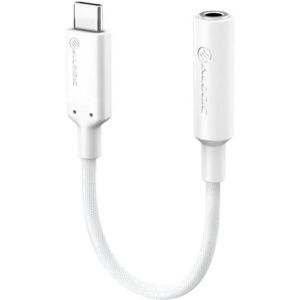 Alogic Elements PRO USB-C til 3.5 mm Audio Adapter - 10cm - Hvid