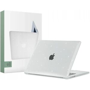 MacBook Air 15 M2/M3 (2023-2024) - Tech-Protect Smartshell Cover - Glitter Clear