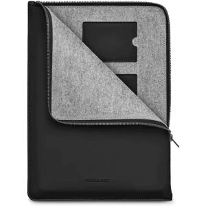 Woolnut Coated Folio PU Sleeve m. Lynlås Til Macbook / Laptop 13