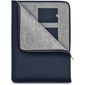 Woolnut Coated Folio PU Sleeve m. Lynlås Til Macbook / Laptop 13