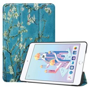 TABLETCOVERS.DK iPad Mini 4 / iPad Mini (2019) Læder Cover m. Folde & Standerfunktion - Branches