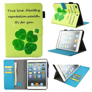 TABLETCOVERS.DK iPad Mini 4 / iPad Mini (2019) Cover m. Kortholder og Standerfunktion - True Love