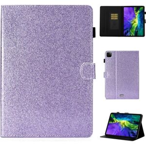 TABLETCOVERS.DK iPad Air (2022 / 2020) / Pro 11 (2022 / 2021 / 2020 / 2018) Glitter Cover m. Stander & Kortholder - Glitter Lilla