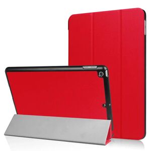 TABLETCOVERS.DK iPad (2018) / iPad (2017) Tri-Fold Læder Etui Rød