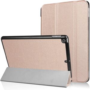 TABLETCOVERS.DK iPad (2018) / iPad (2017) Tri-Fold Læder Etui Rose Gold