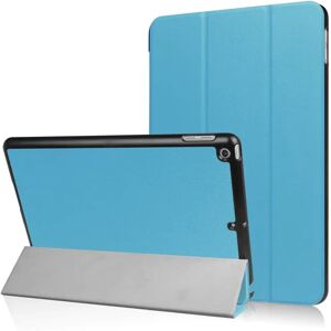 TABLETCOVERS.DK iPad (2018) / iPad (2017) Tri-Fold Læder Etui Lyseblå