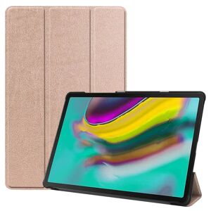 TABLETCOVERS.DK Samsung Galaxy Tab S5e Foldbart Læder Cover m. Ståfunktion - Rose Gold