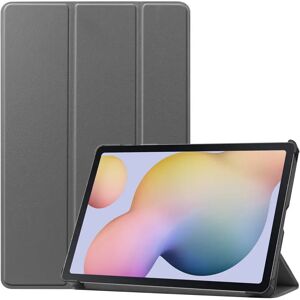 TABLETCOVERS.DK Samsung Galaxy Tab S8 / S7 Tri-Fold Læder Cover - Grå